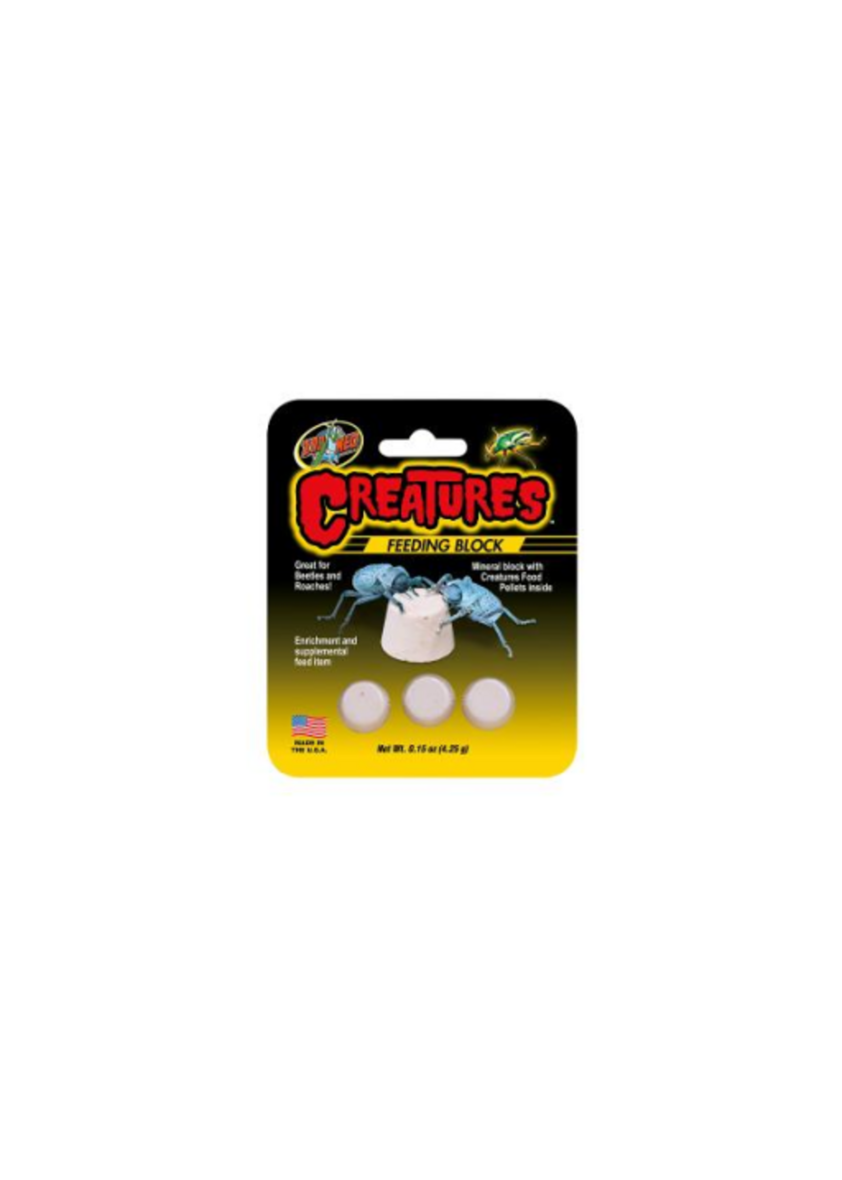 Zoo Med Zoo Med Creatures Feeding Block