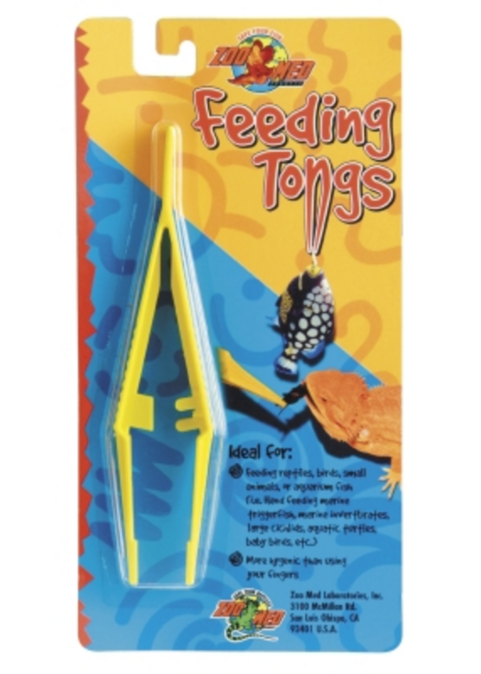 Zoo Med Zoo Med Feeding Tongs - Plastic - Feeding Tongs