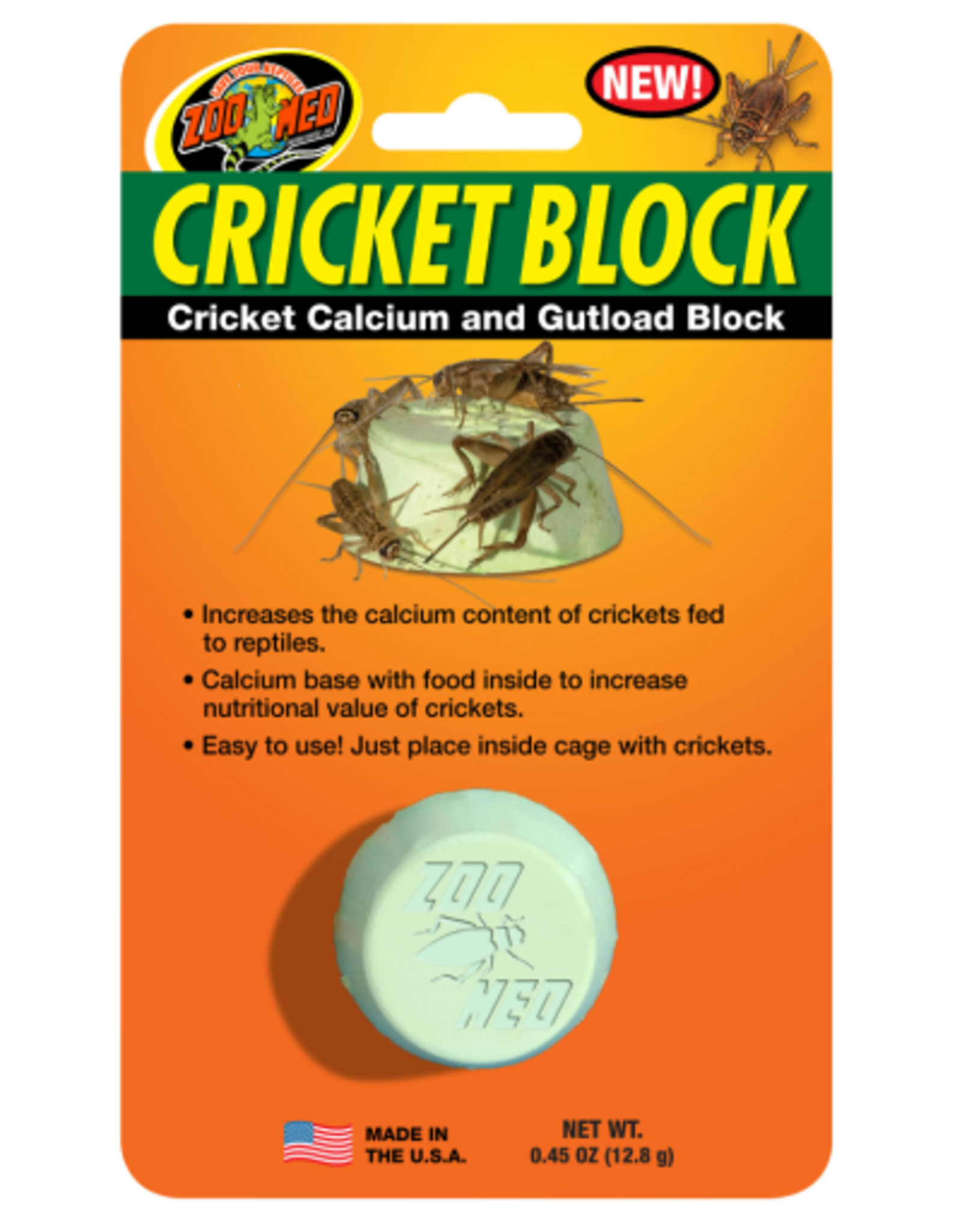 Zoo Med Zoo Med Regular Cricket Blocks Gut Load Block - 1 Count
