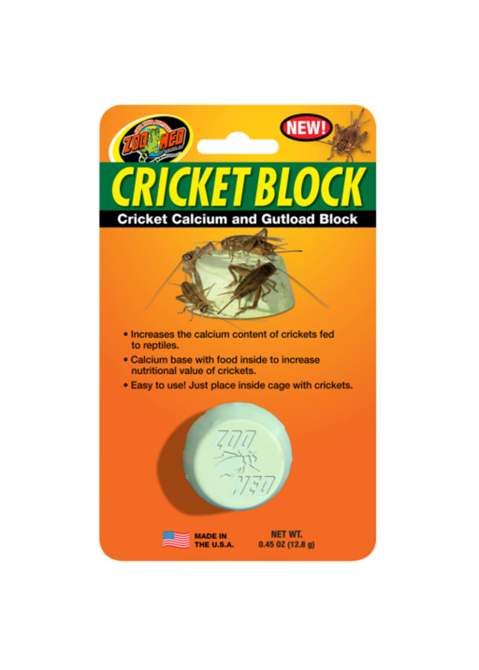 Zoo Med Zoo Med Regular Cricket Blocks Gut Load Block - 1 Count