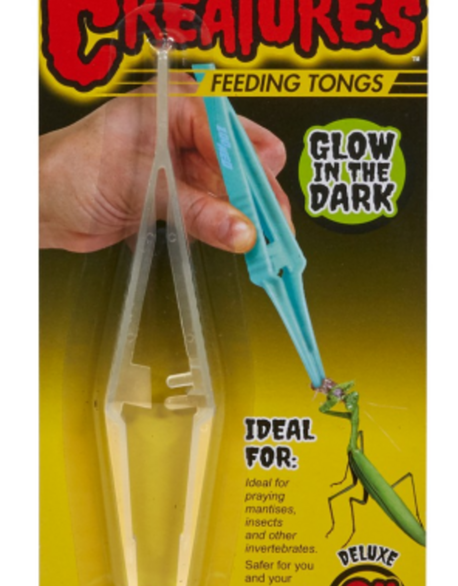 Zoo Med Zoo Med Creatures Feeding Tongs Glow in the Dark - 10 Gallon, 6 in