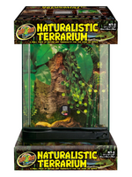 Zoo Med Zoo Med Naturalistic Terrarium Black Clear - 12 In X 12 In X 18 in