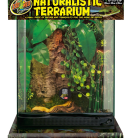 Zoo Med Zoo Med Naturalistic Terrarium Black Clear - 12 In X 12 In X 18 in