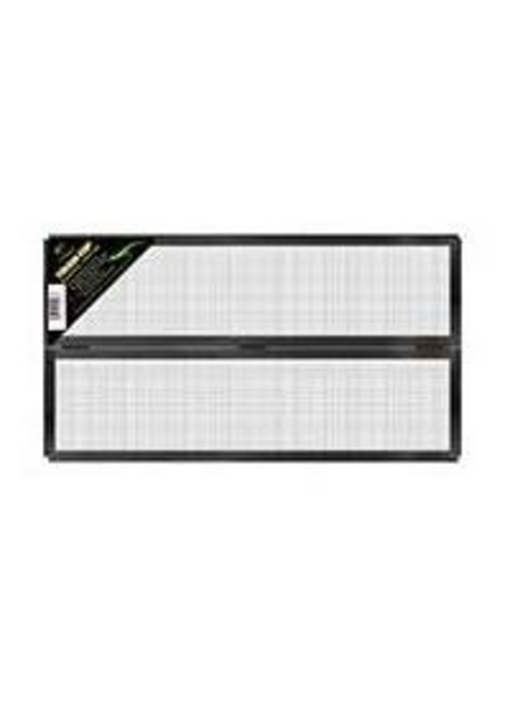 Zilla Zilla Hinge Cover Screen Black - 24x12"