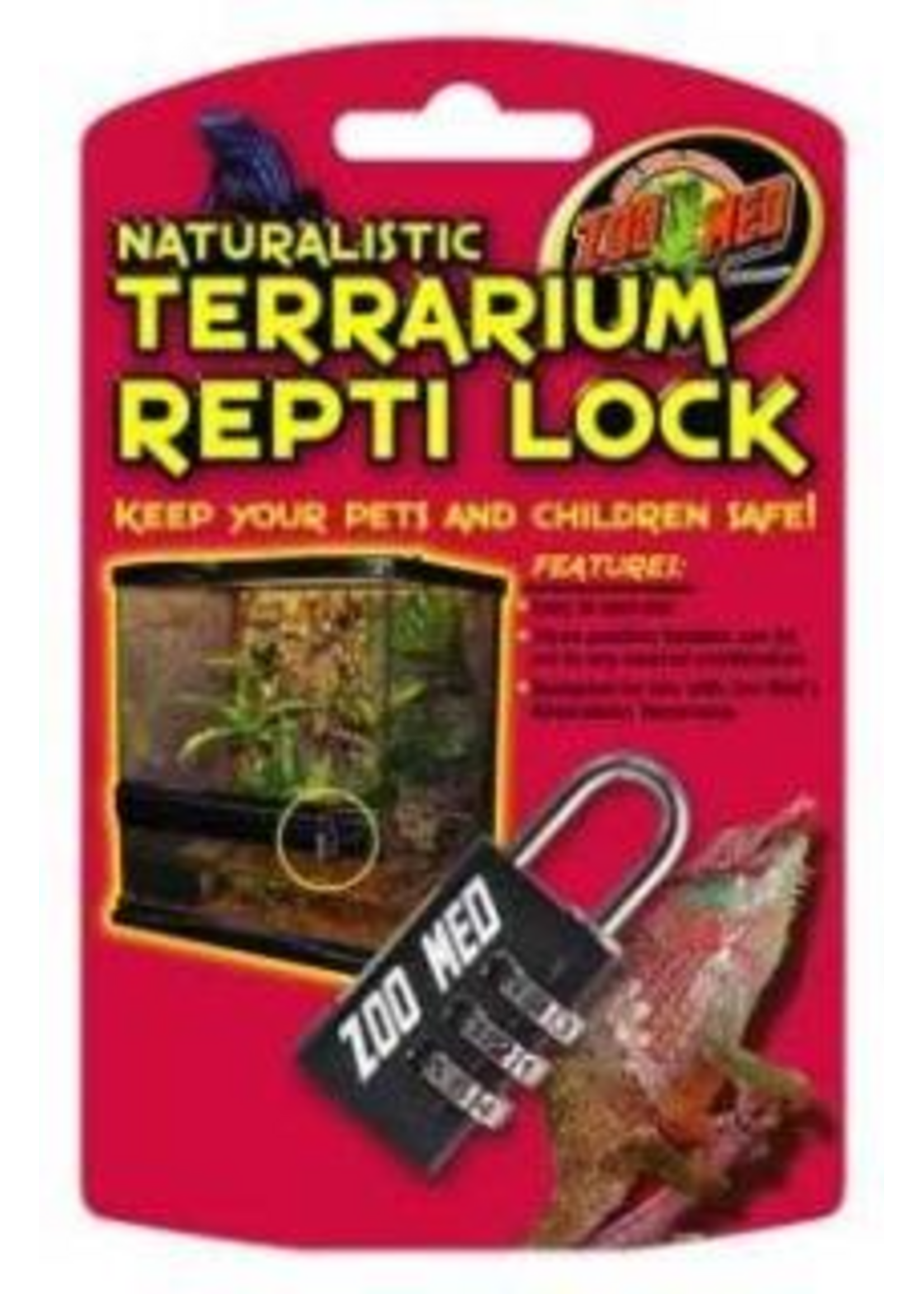 Zoo Med Zoo Med Naturalistic Terrarium Repti Lock Black