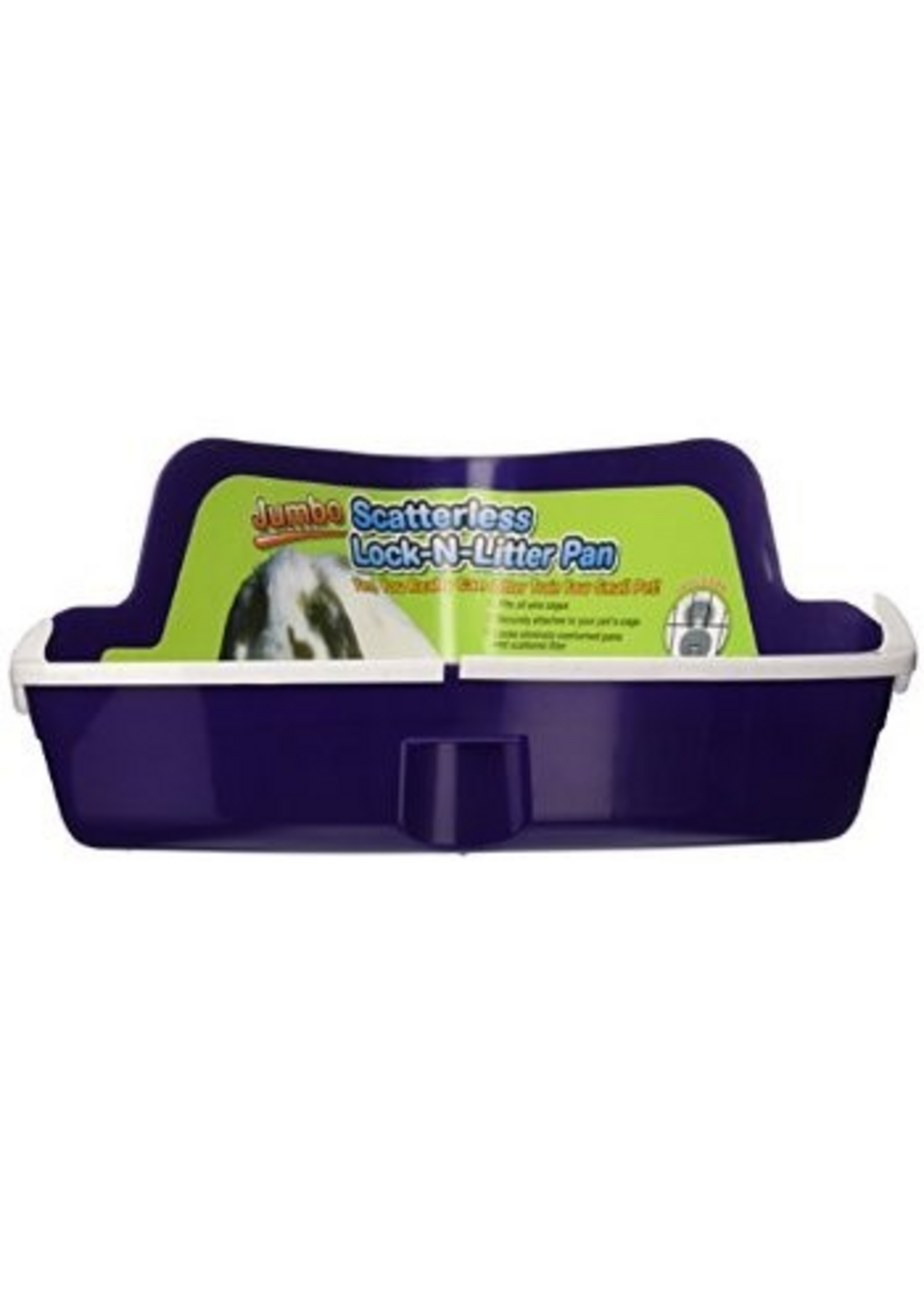 Ware Ware Plastic Scatterless Lock-N-Litter Bigger Pet Pan  Jumbo