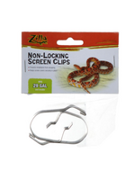 Zilla Zilla Screen Cover Clips - Black, 5-29 Gallon