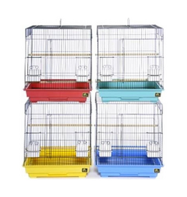 Prevue Pet Products Prevue Square Top Bird Cage Assorted Colors 18" X 14"