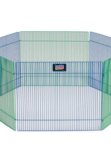 MidWest Midwest Homes for Pets Mid West Small Pet Playpen 9 Square Feet 15 Inches, 8 Panels