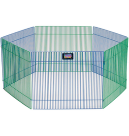 MidWest Midwest Homes for Pets Mid West Small Pet Playpen 9 Square Feet 15 Inches, 8 Panels