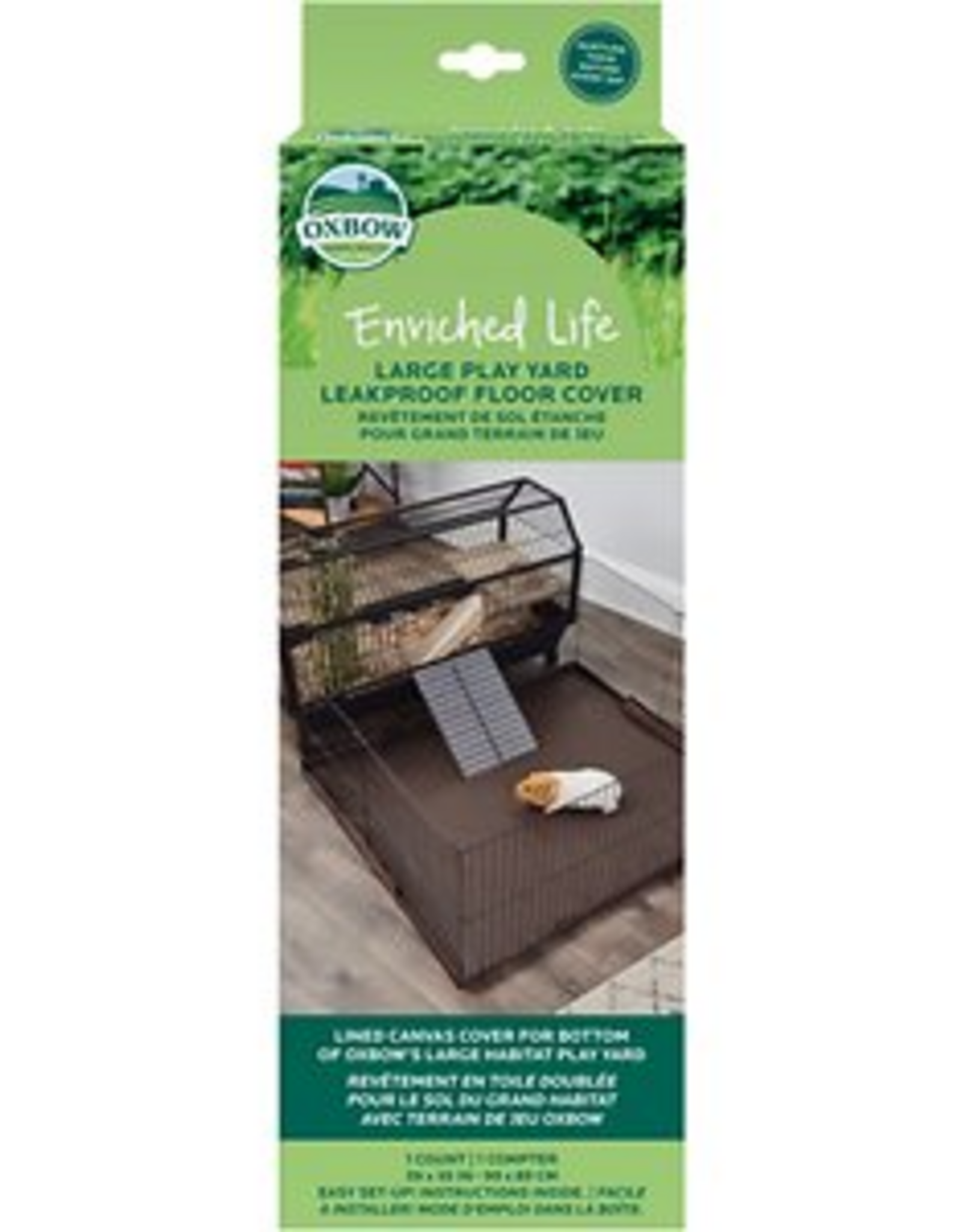 Oxbow Oxbow Animal Health Enriched Life Leakproof Play Yard Floor Cover Large