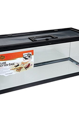 Zilla Zilla Black Metal and Glass Critter Cage - 30 Gallon, 36 Inch X 18 Inch X 12 Inch