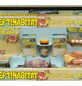 Zoo Med ZooMed ReptiHabitat Hermit Crab Kit - 11.5 L X 21.5 W X 12 H, 20.2 LB