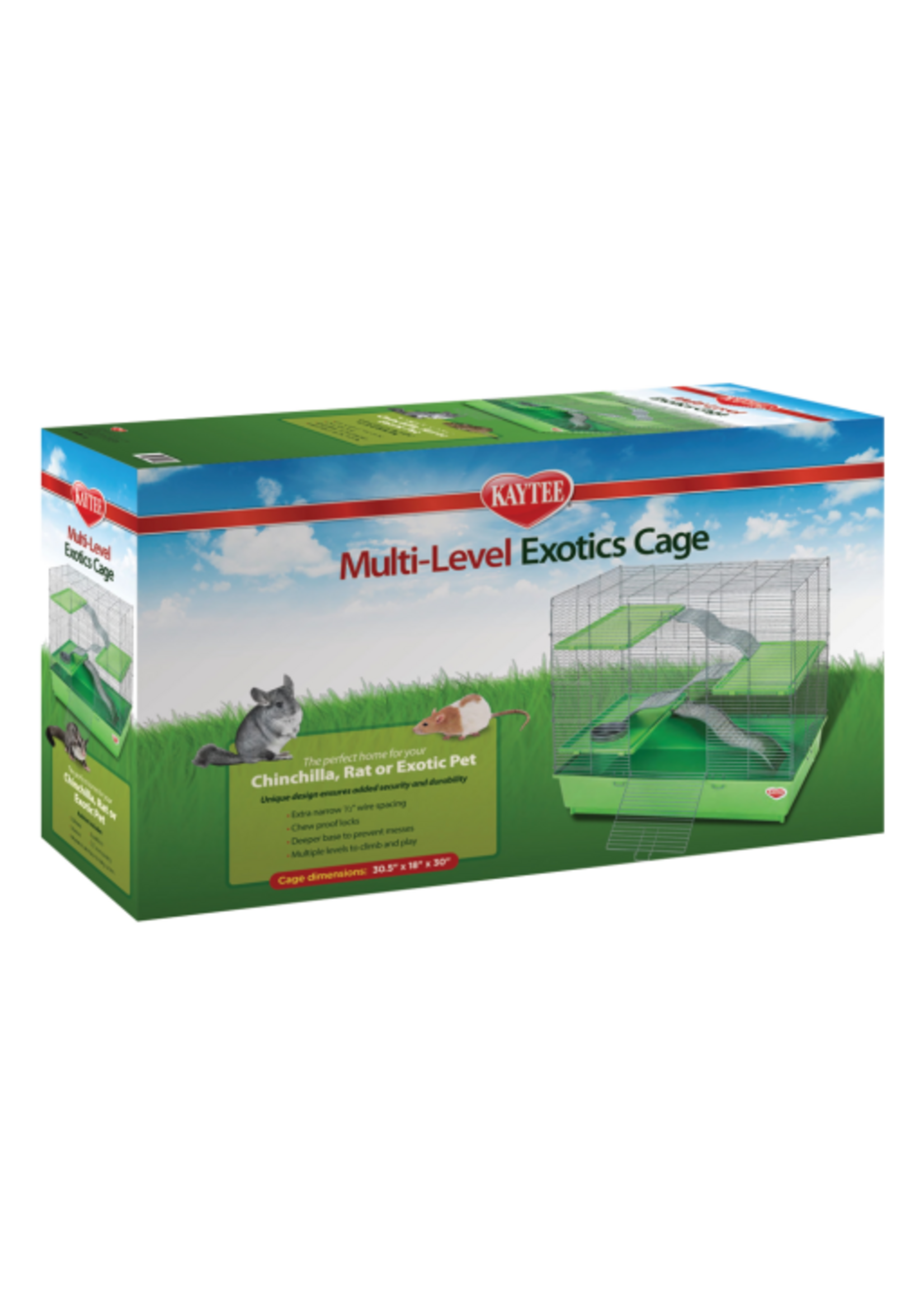 Kaytee Kaytee My First Home Habitat Multi-Level Cage - 30.5" X 18" X 30"