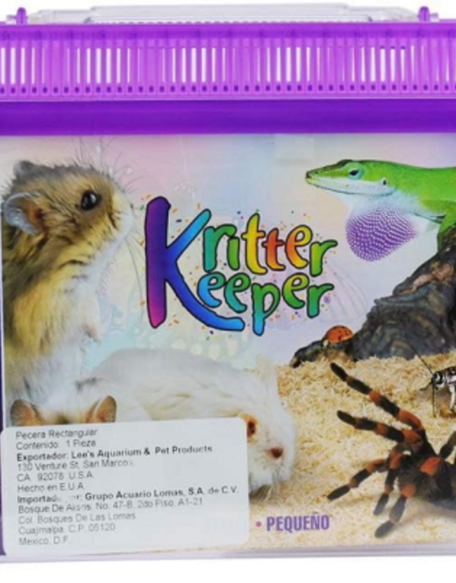 Lee's Aquarium & Pets Lee's Kritter Keeper - Small Rectangle