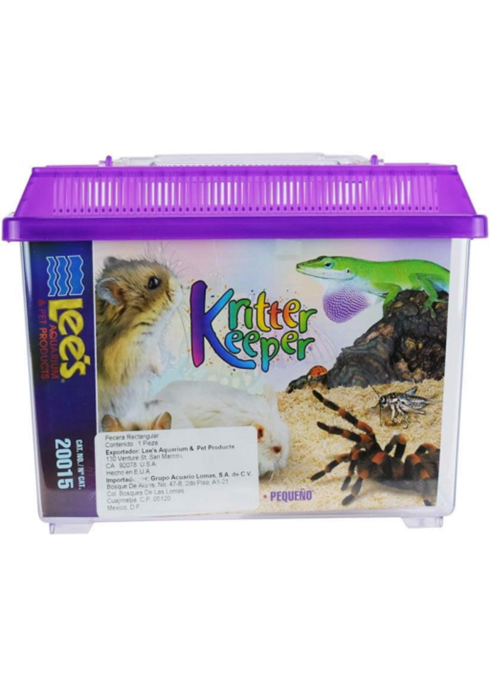 Lee's Aquarium & Pets Lee's Kritter Keeper - Small Rectangle