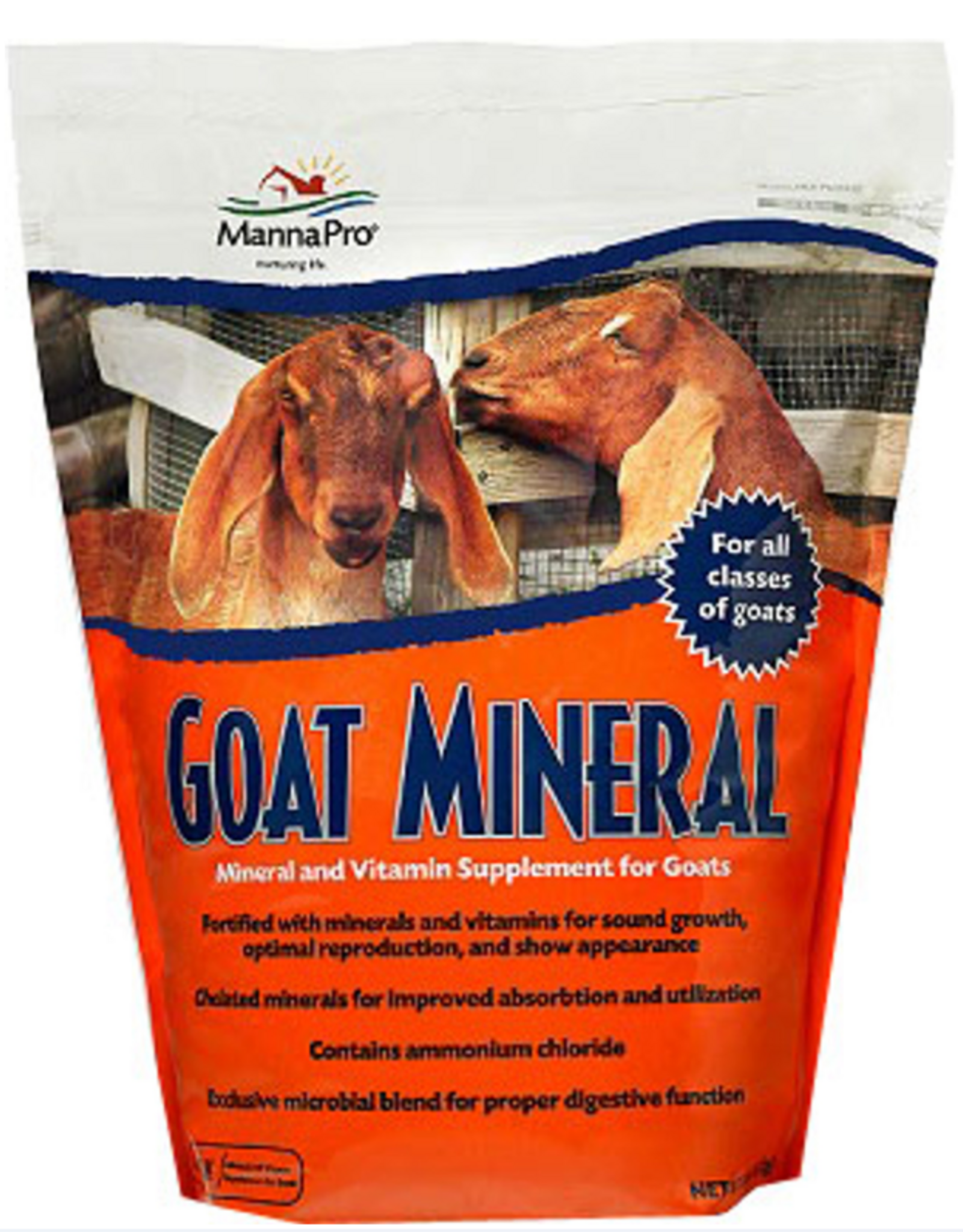 Manna Pro Manna Pro Goat Mineral Supplement  for All Classes of Goats  8 lbs