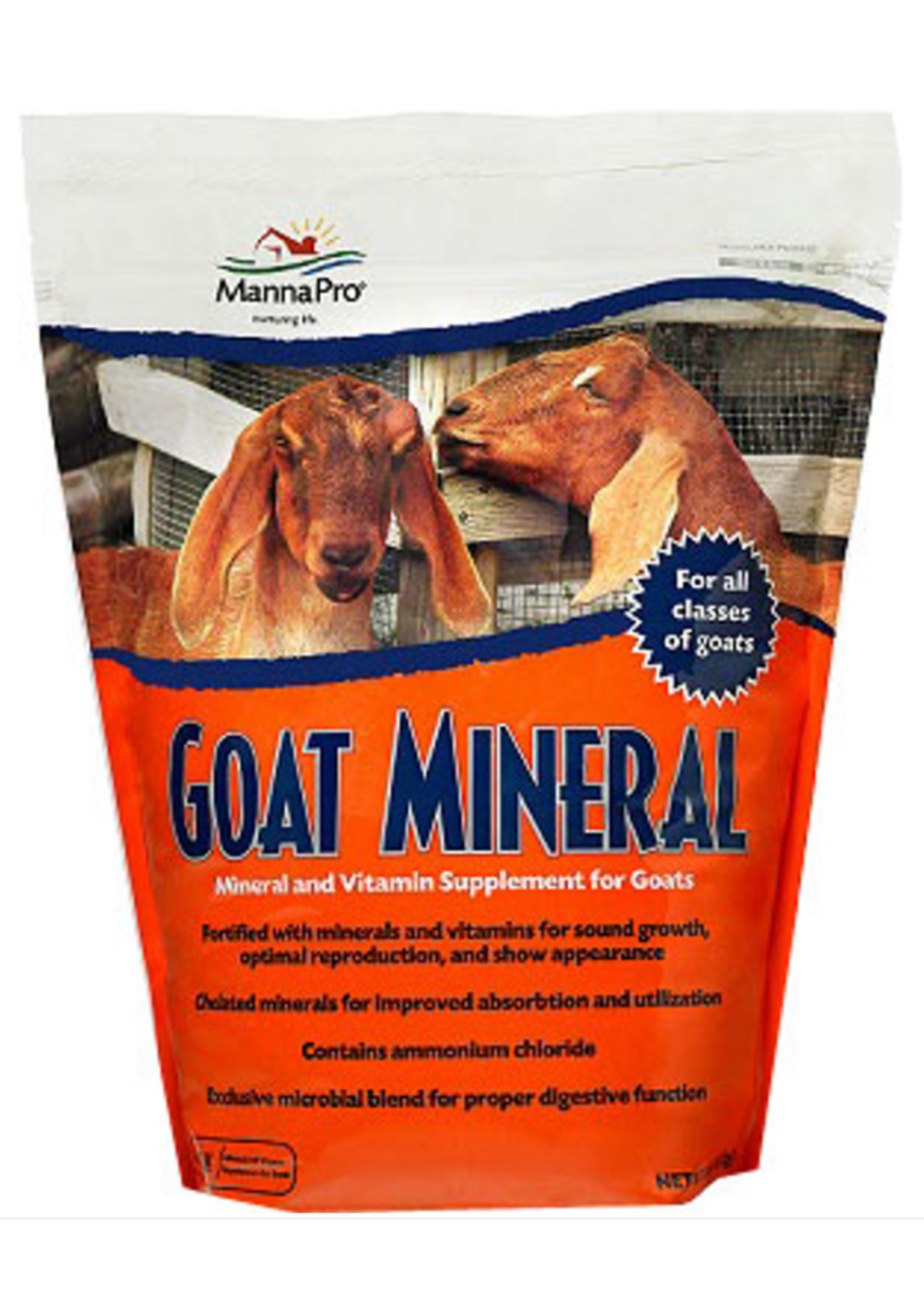Manna Pro Manna Pro Goat Mineral Supplement  for All Classes of Goats  8 lbs