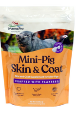 Manna Pro Manna Pro Mini-Pig Skin and Coat Supplement | Skin and Coat Supplement for Mini-Pigs | Provides Nutrients to Support Skin & Coat Health and Appearance | 1 lb