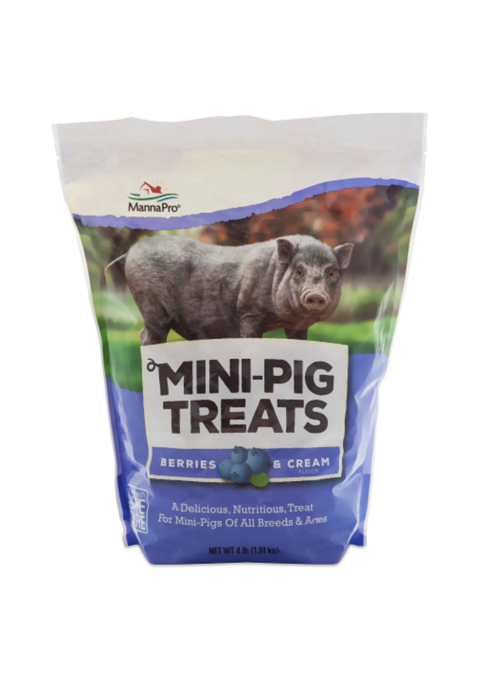 Manna Pro Manna Pro Mini Pig Treats - Berries and Cream Flavor  4 lbs.