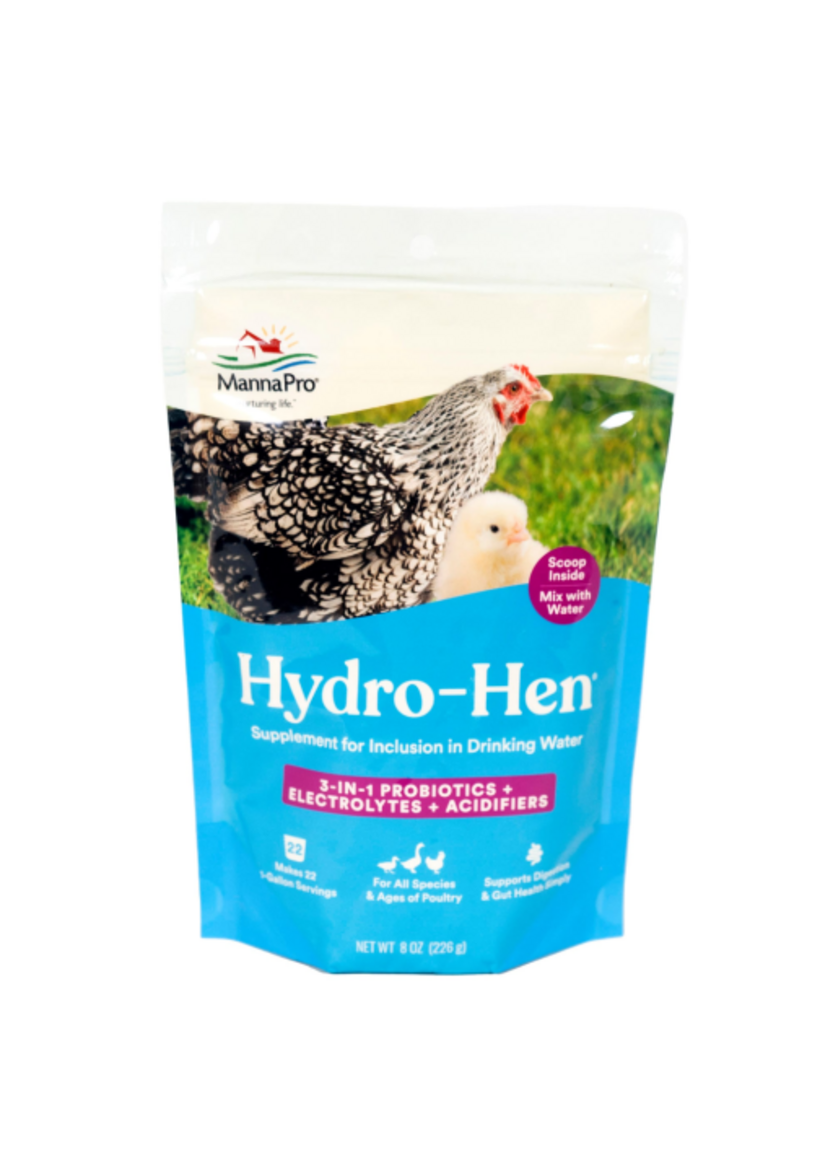 Manna Pro Manna Pro Hydro-Hen 3-in-1 Water Supplement  8oz