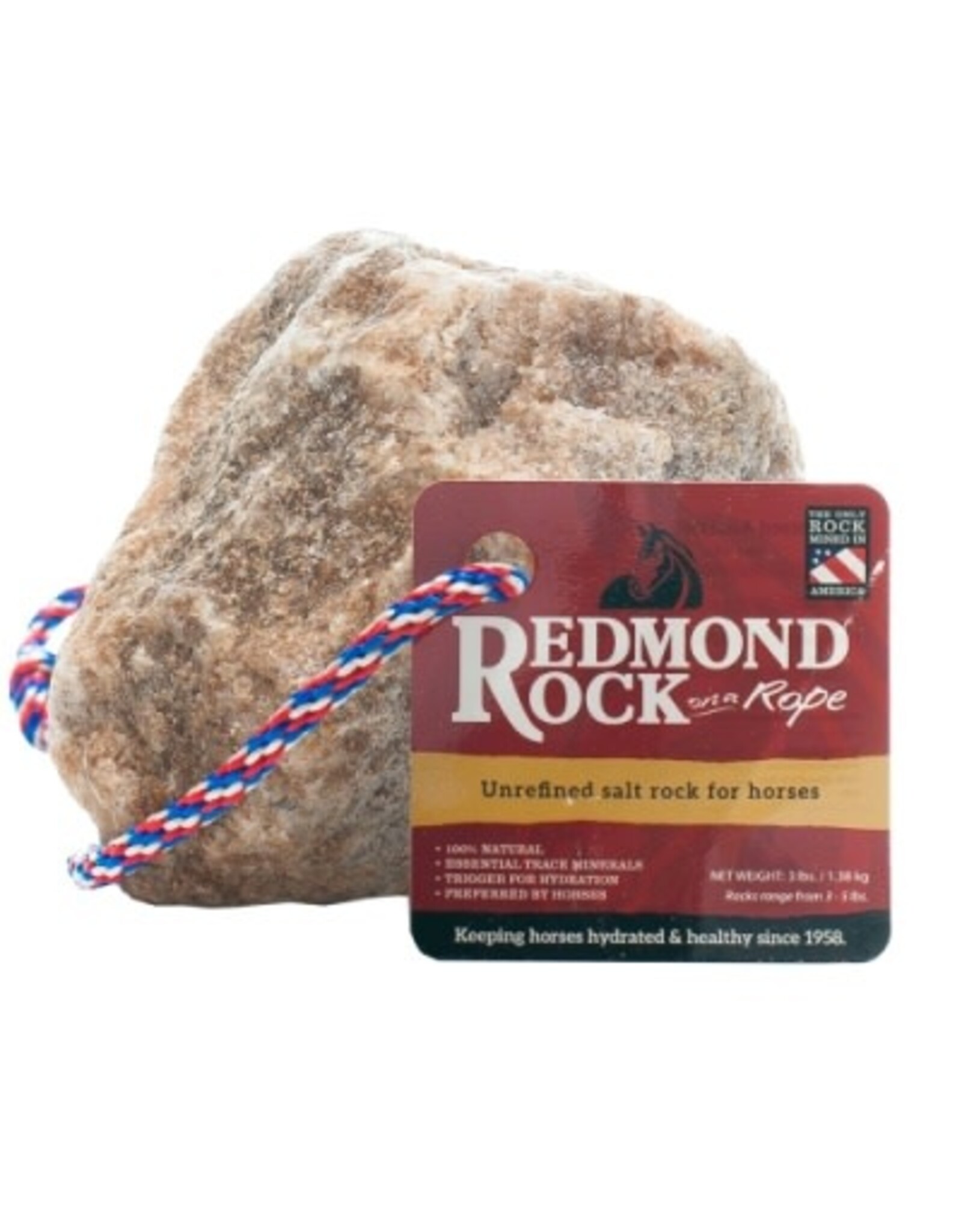 Redmond Agriculture REDMOND ROCK ON A ROPE 3LB