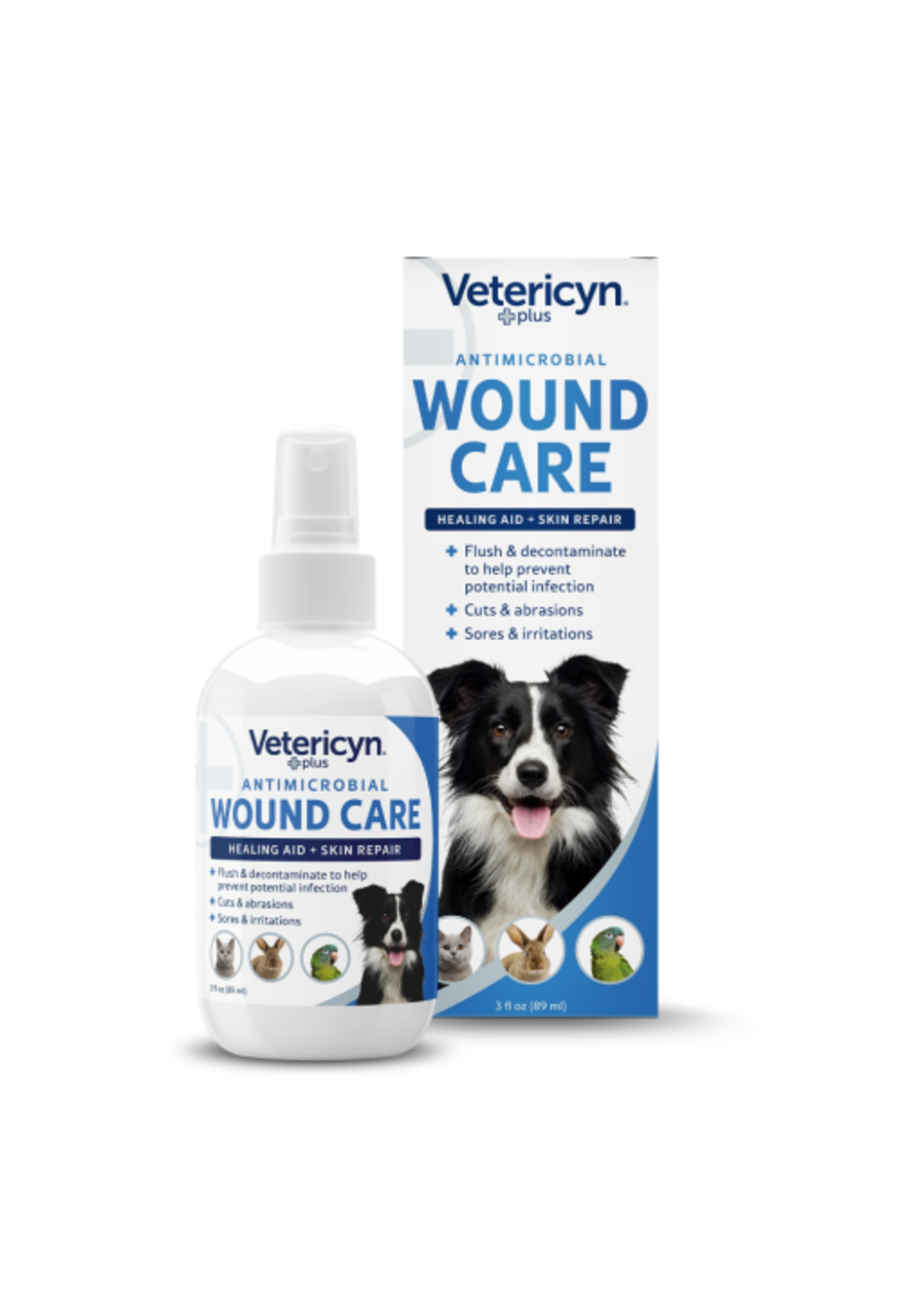 Vetericyn Vetericyn Plus Dog Wound Care Spray  3-ounce