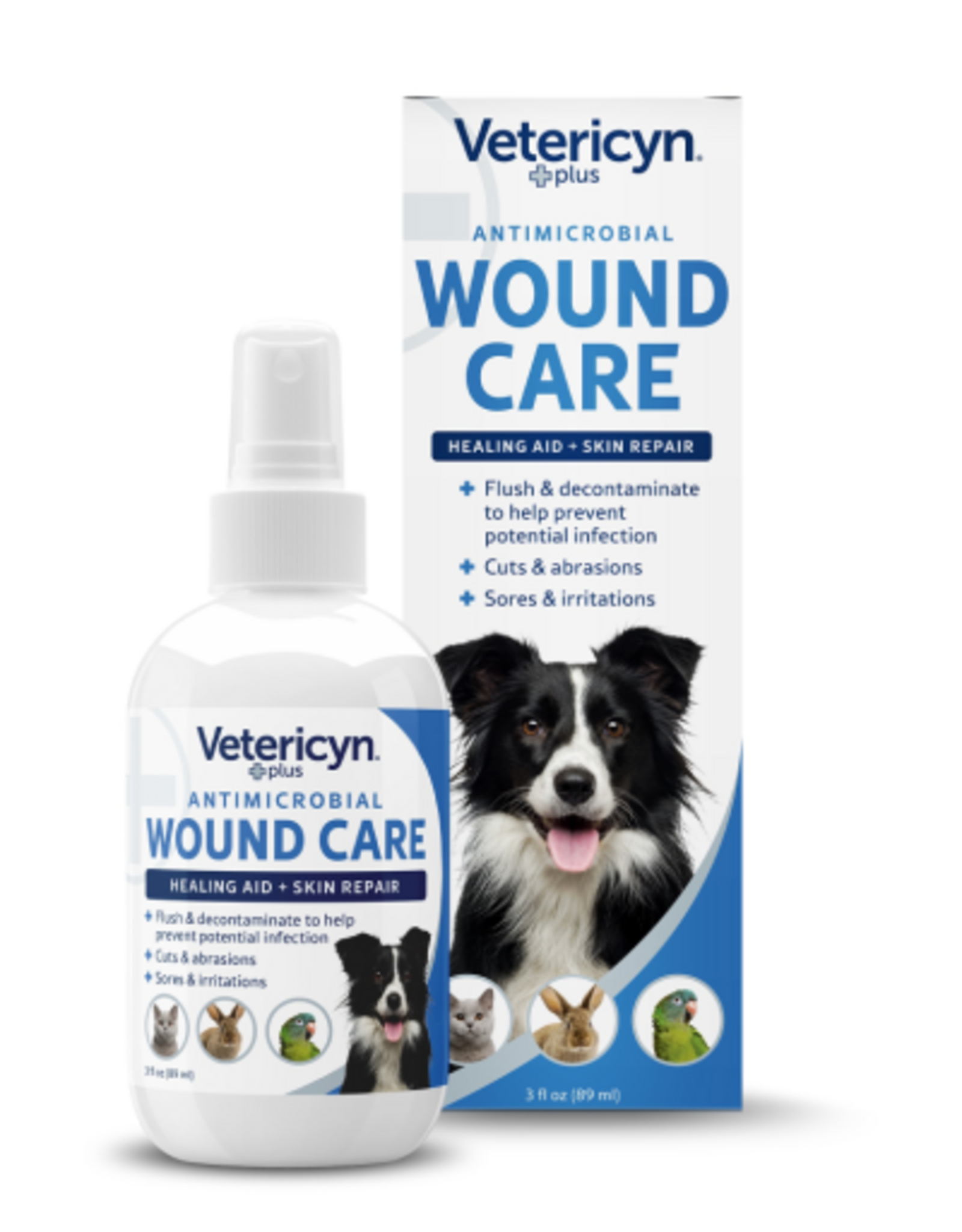 Vetericyn Vetericyn Plus Dog Wound Care Spray  3-ounce