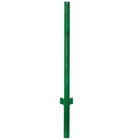 Garden Zone Garden Zone Heavy Duty U Fence Post - Green, 5 Foot