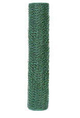 Garden Zone Garden Zone 24in H x 25ft L Vinyl Coated Poultry Hex Wire Netting with 1in Mesh