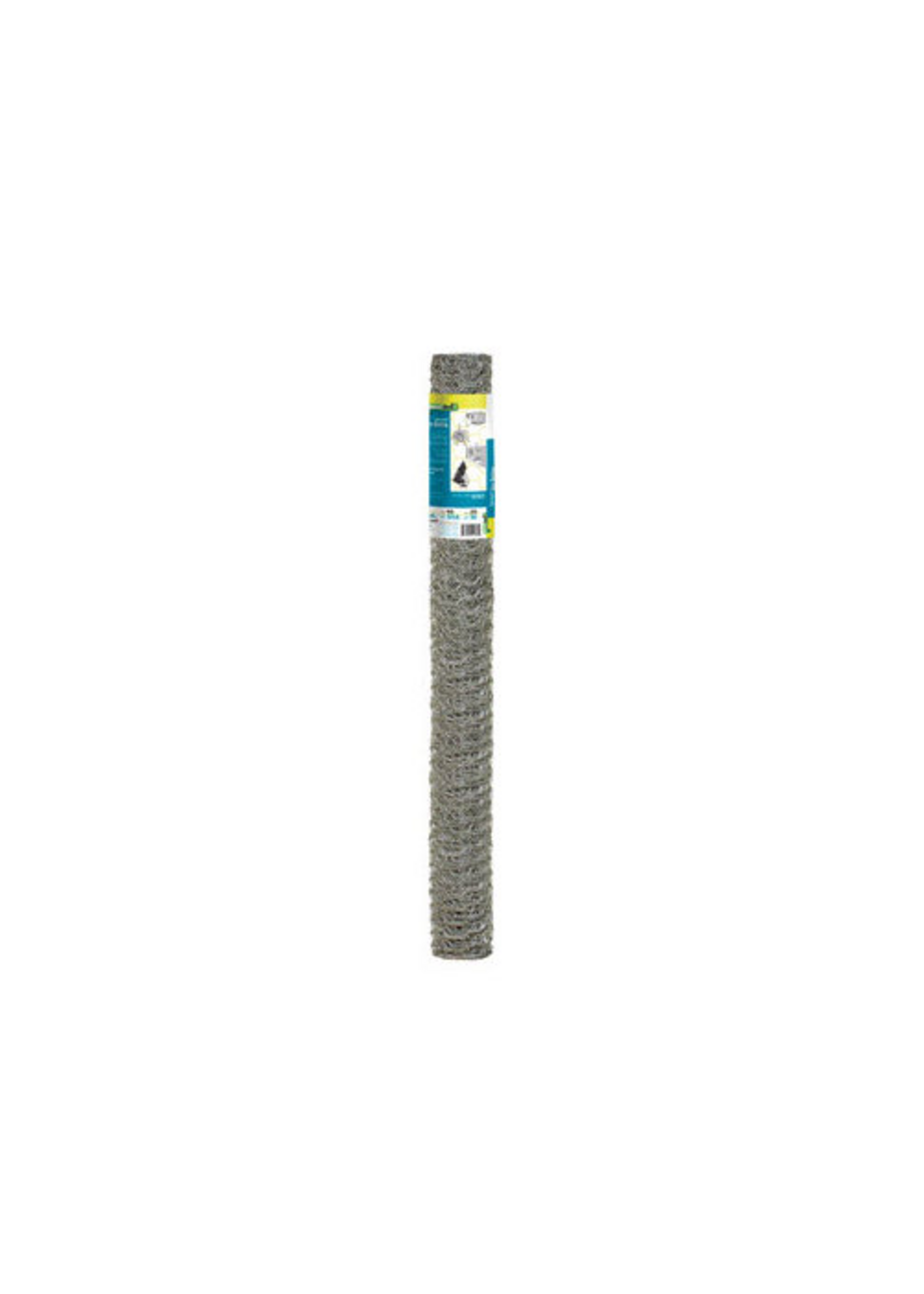 Garden Zone Garden Zone 48 in. x 25 ft. x 1 in. Galvanized Fence Wire Hex Netting