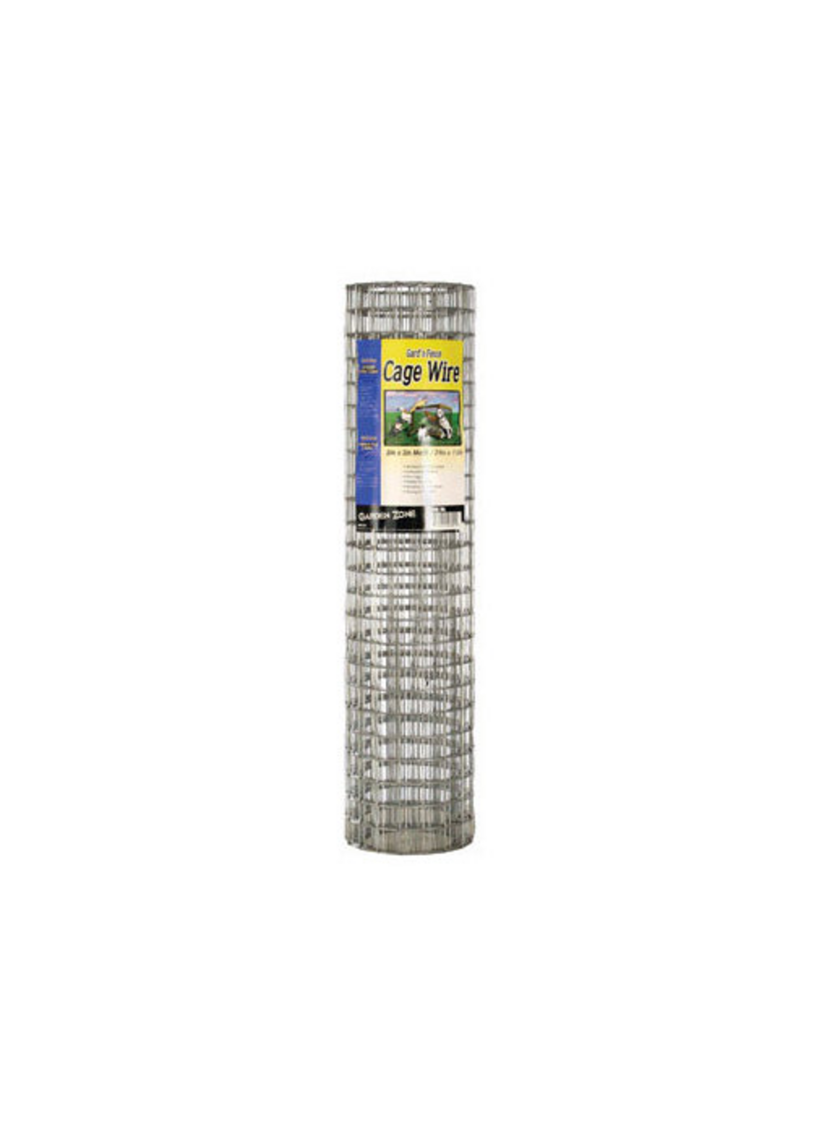 Garden Zone Garden Zone Light Duty Welded Wire 24in H x 15ft Roll, 1inx1in Mesh