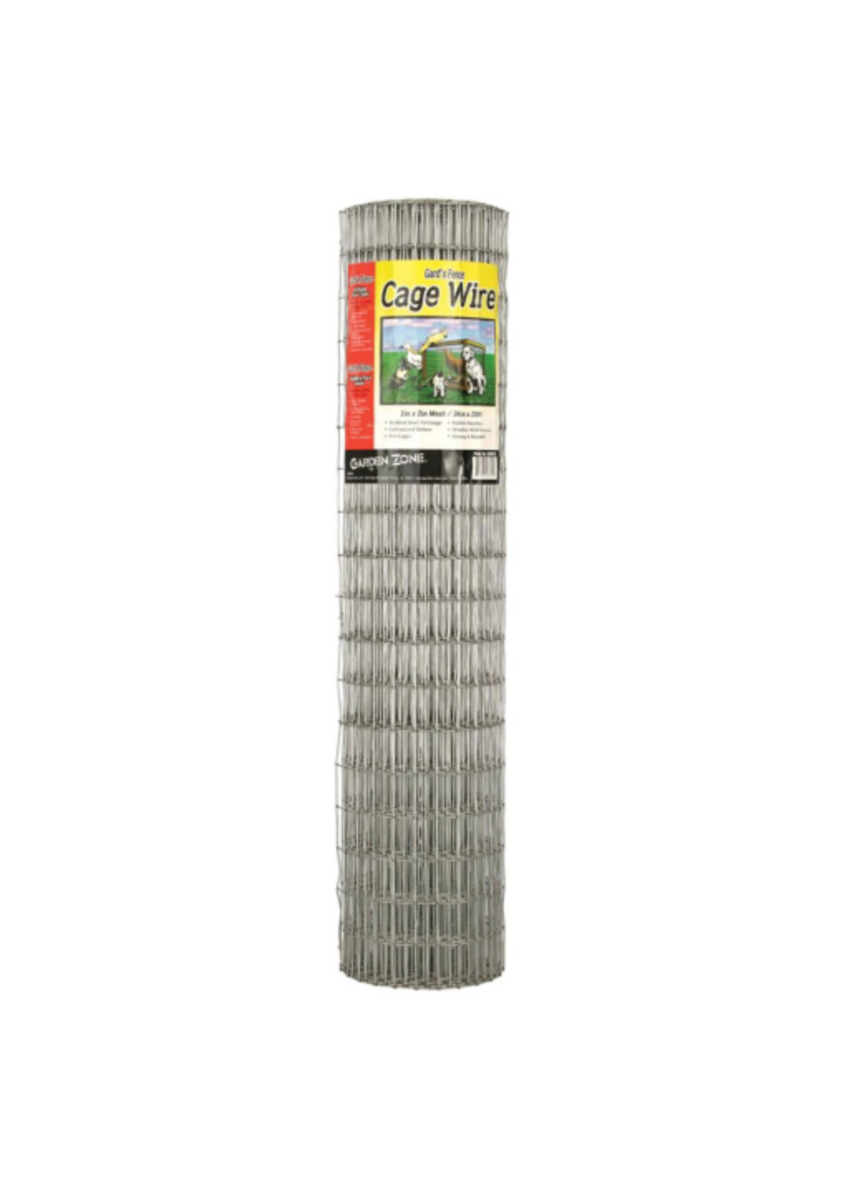 Garden Zone Garden Zone Welded Wire 36" Hx 25ft Roll, 1x2" Mesh, 14-Gauge
