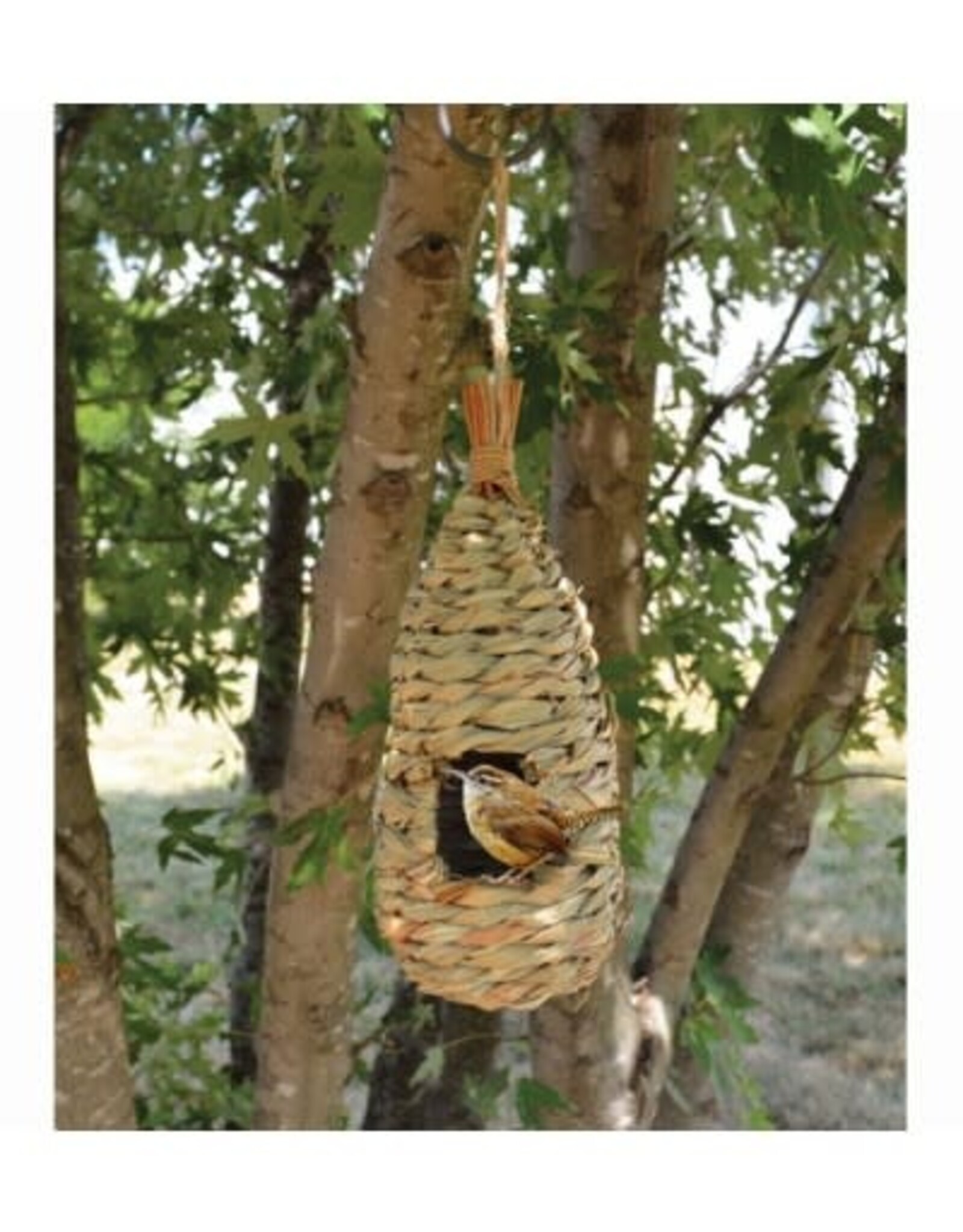 Songbird Essentials Songbird Essentials Organic Roosting Pocket, Reed Grass Teardrop