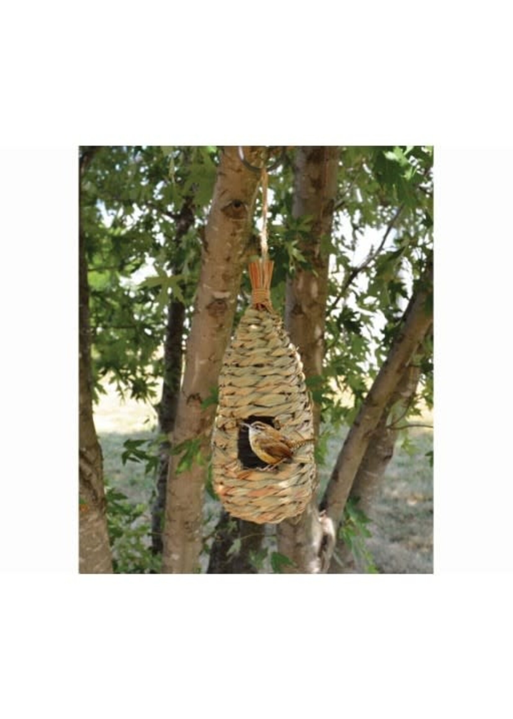 Songbird Essentials Songbird Essentials Organic Roosting Pocket, Reed Grass Teardrop