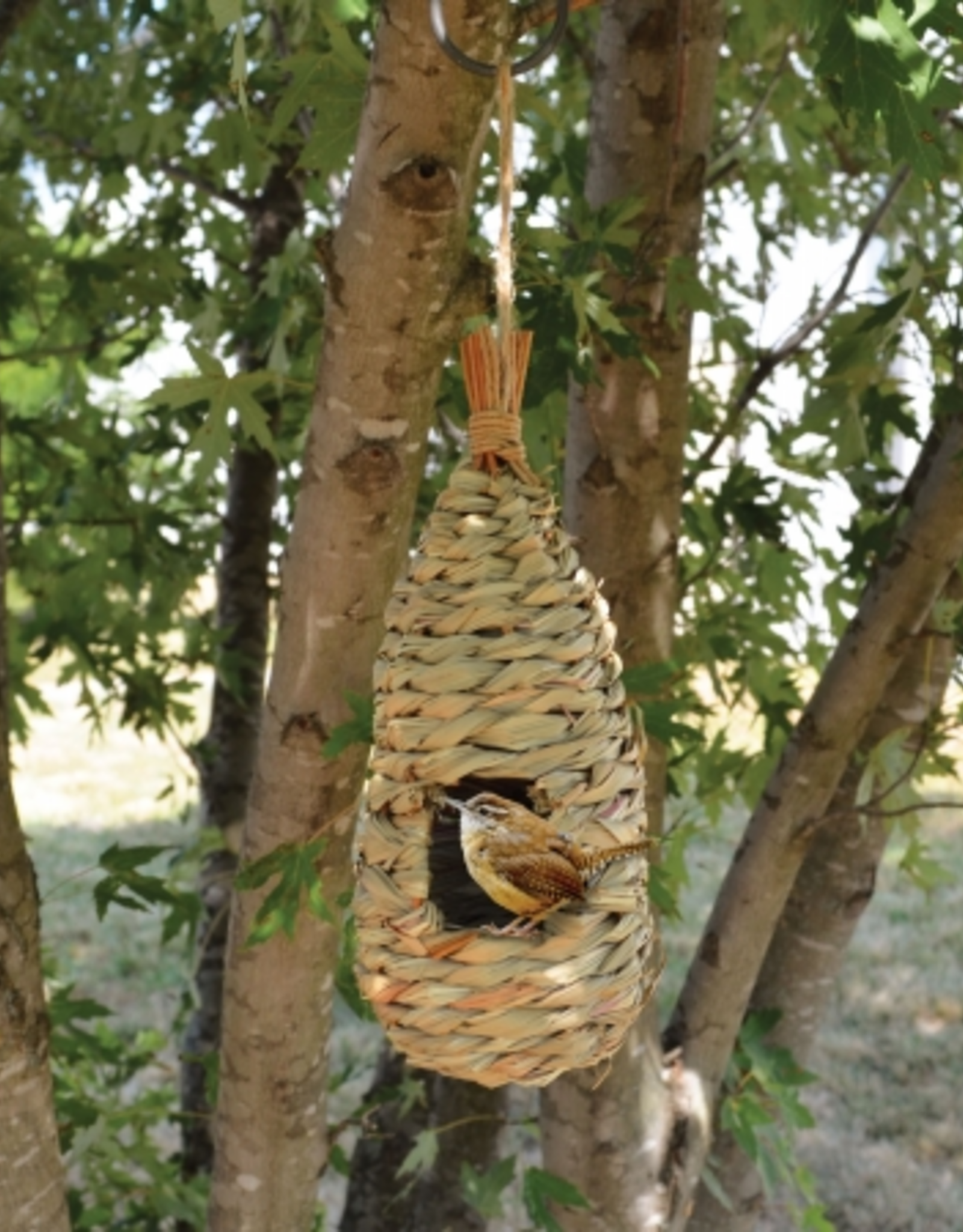 Songbird Essentials Songbird Essentials Organic Roosting Pocket, Reed Grass Teardrop