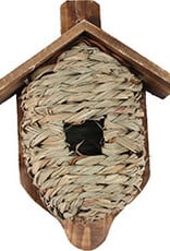 Songbird Essentials Songbird Essentials Mounted Grass Roosting Pocket with Roof