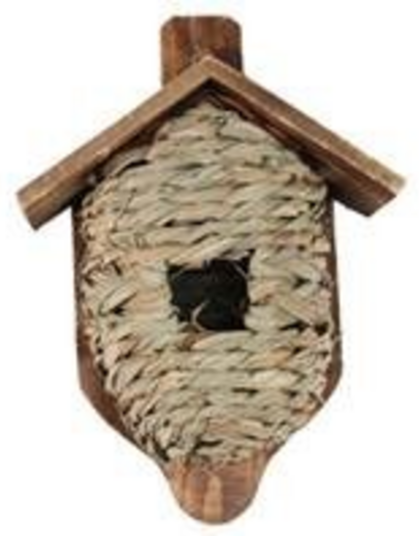 Songbird Essentials Songbird Essentials Mounted Grass Roosting Pocket with Roof
