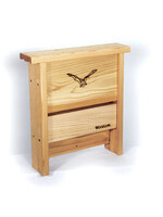 Panacea Woodlink Bat House Cedar Wood Tan - Holds 20 Bats