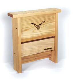 Panacea Woodlink Bat House Cedar Wood Tan - Holds 20 Bats