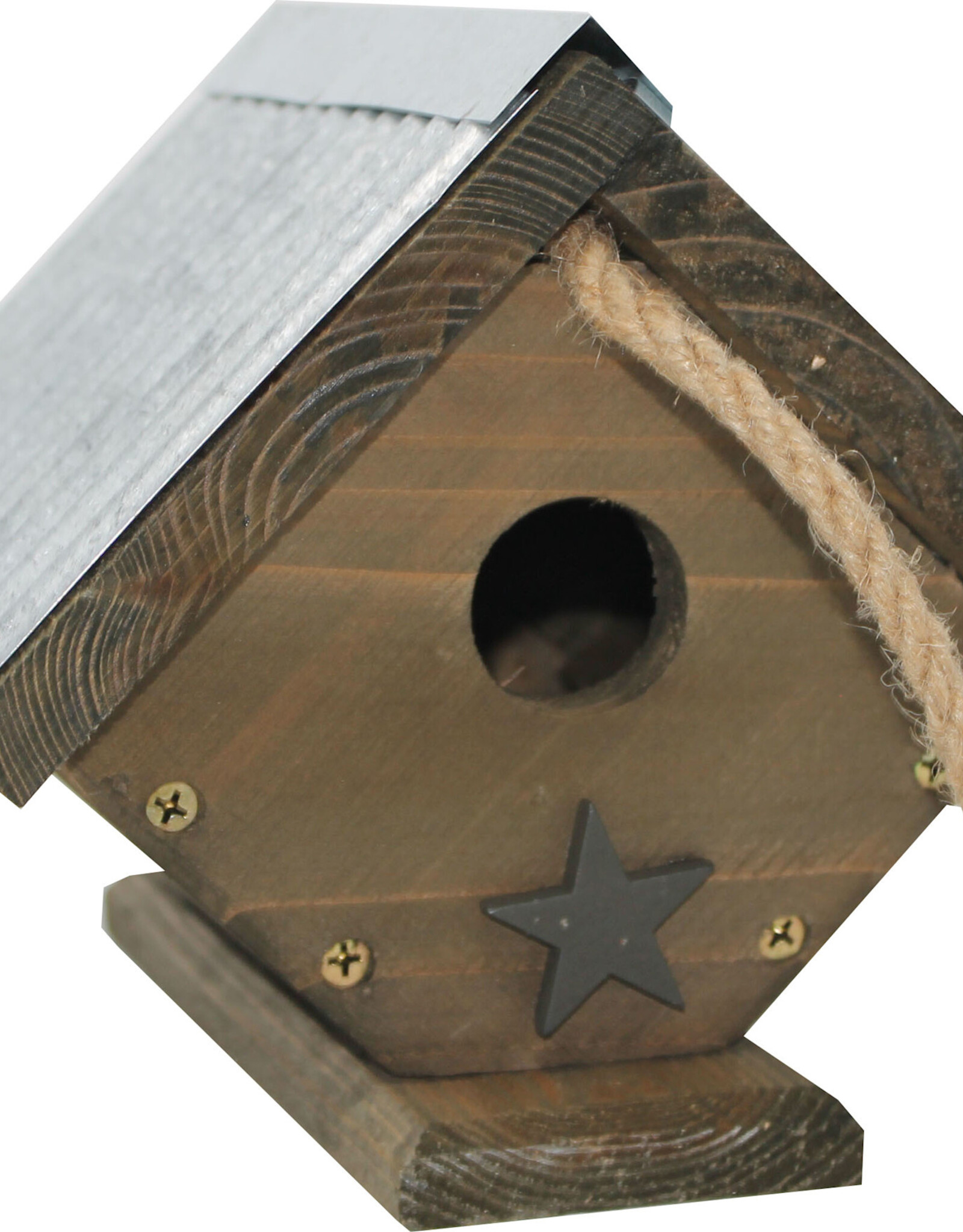 Panacea Woodlink Rustic Farmhouse Wren House