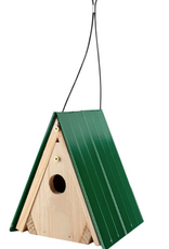 Panacea Woodlink Lake & Cabin 7.25 x 7.25 x 6.5 in. Wren House
