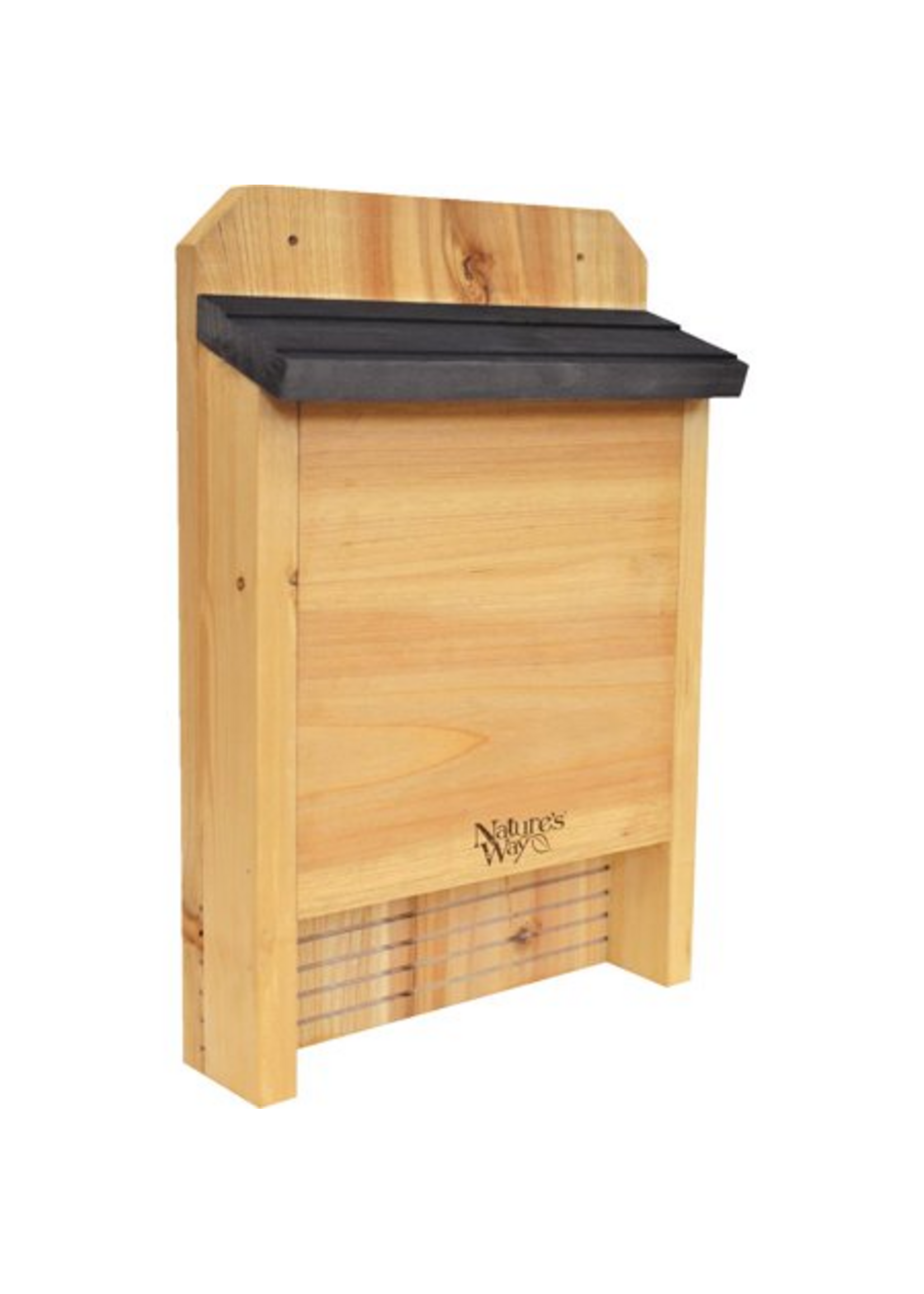 Nature's Way Nature's Way Single Chamber Cedar Bat House - 10 in. W. X 15 in. H. X 3.5 in. D.