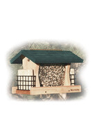 Panacea Woodlink Large Cedar Garden Feeder with Suet Cages - 4 Quarts