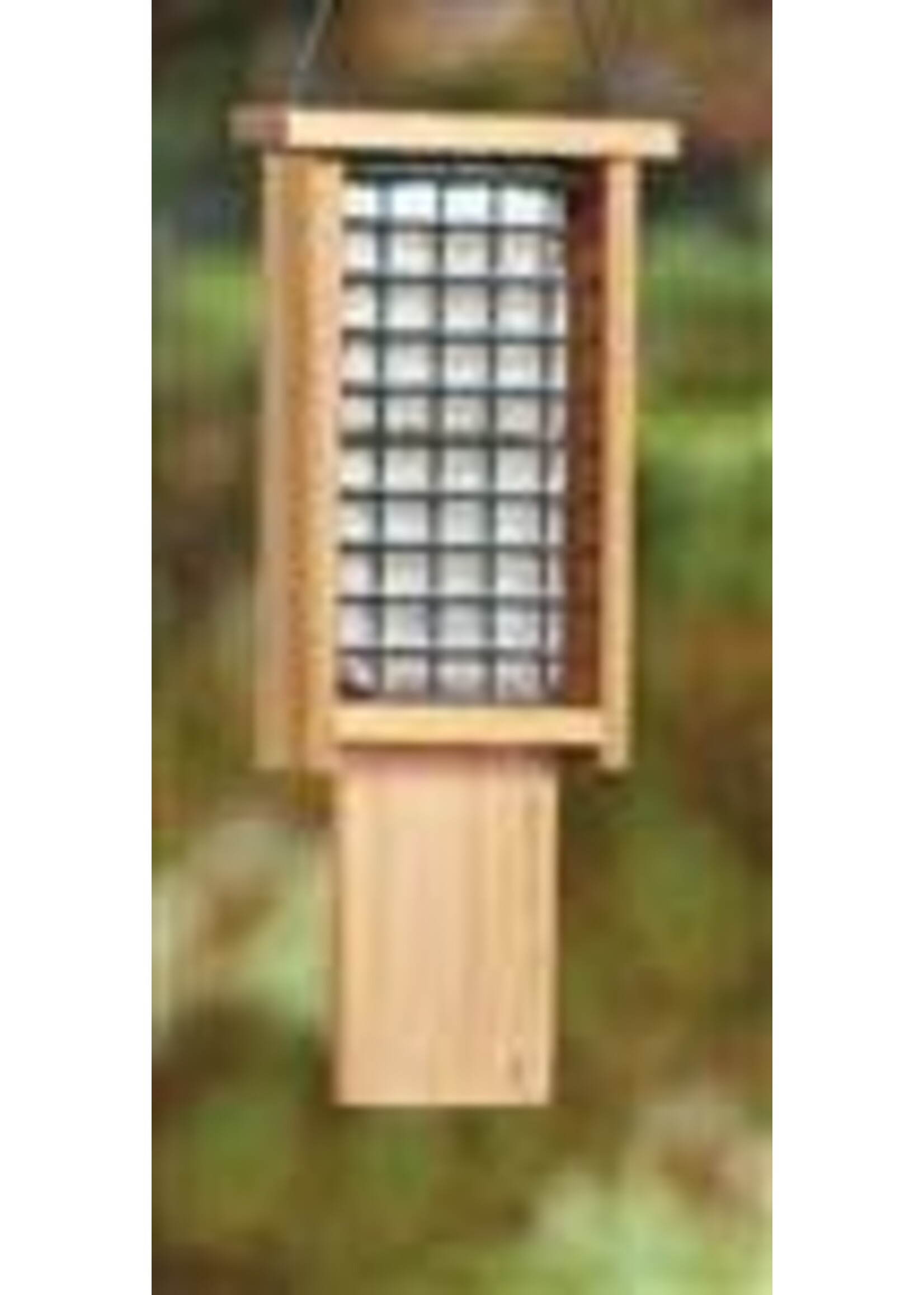Panacea Woodlink Tail-Prop Double Suet Feeder