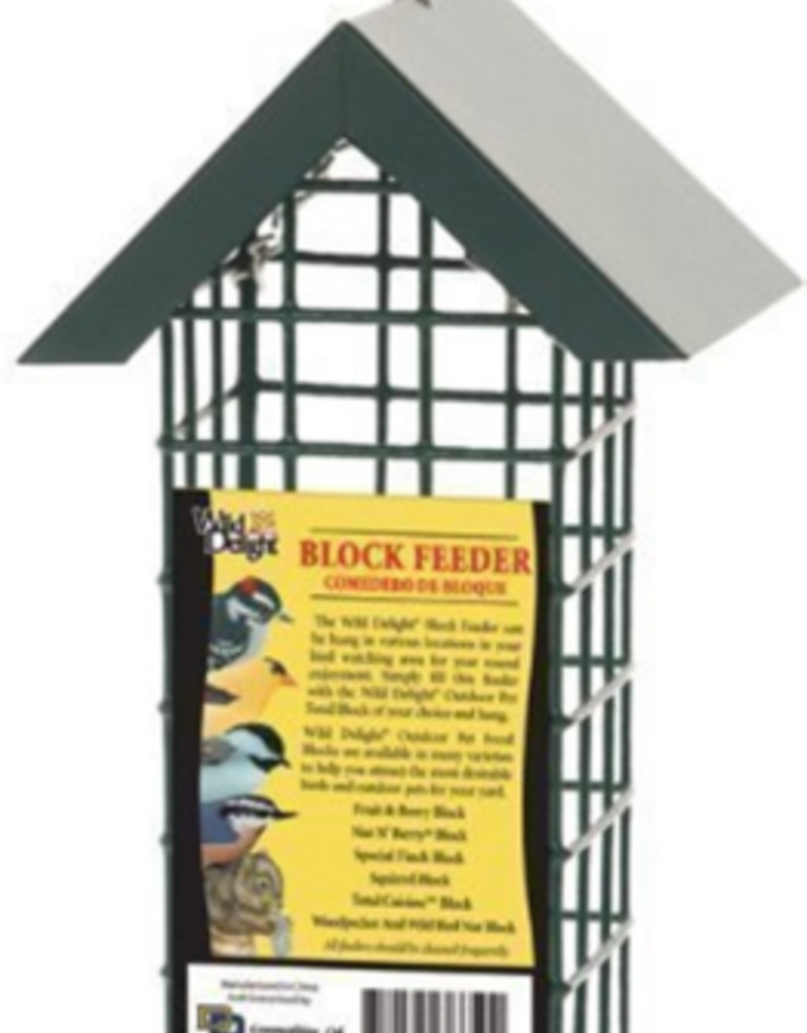 Wild Delight Wild Delight Wild Bird 1 lb Wire Block Bird Feeder 1 port