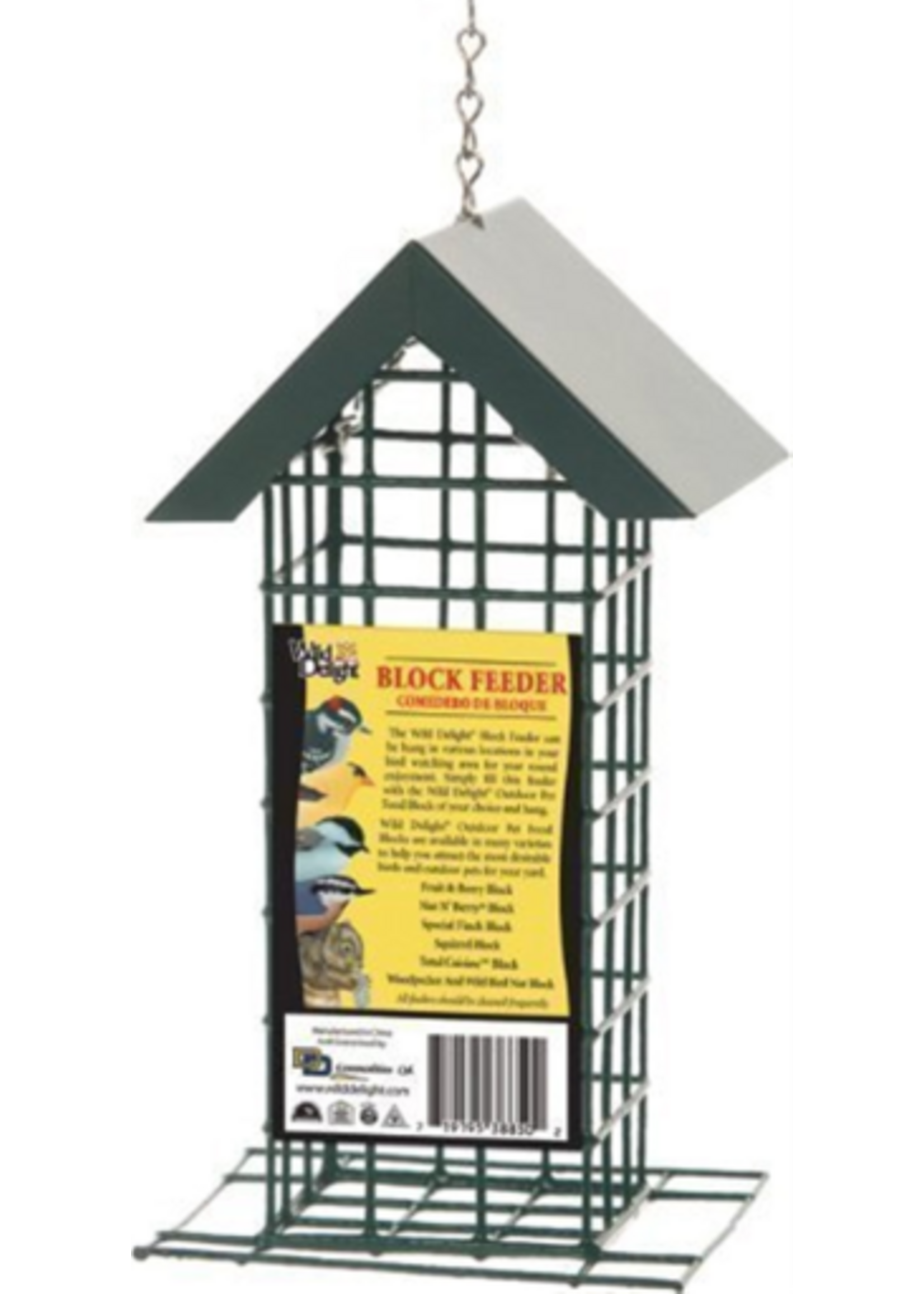 Wild Delight Wild Delight Wild Bird 1 lb Wire Block Bird Feeder 1 port