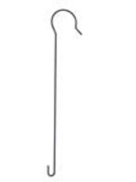 Panacea Woodlink Black Steel 36 in. H S-Hook Plant Hook