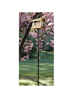 Panacea Woodlink HDPOLE 3 Piece 72 Inch Bird Feeder Birdhouse Mounting Pole