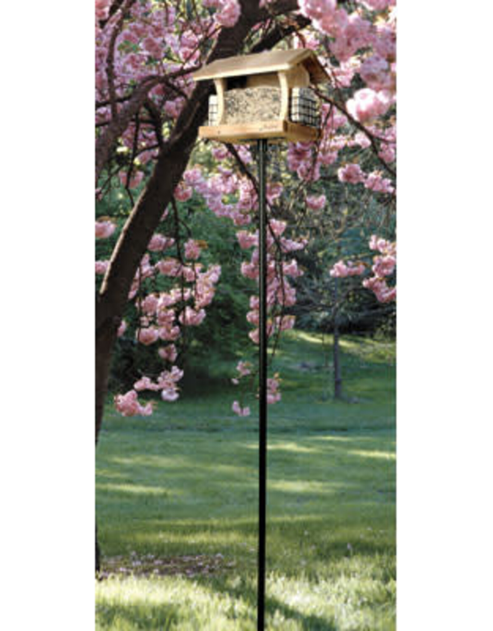 Panacea Woodlink HDPOLE 3 Piece 72 Inch Bird Feeder Birdhouse Mounting Pole